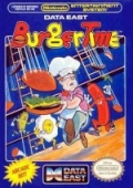 BurgerTime NES cover