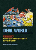 Devil World NES cover