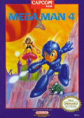 Mega Man 4 NES cover