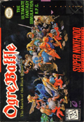Ogre Battle: The March of the Black Queen SNES cover