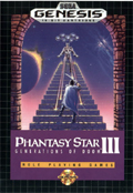 Phantasy Star 3: Generations of Doom Genesis cover