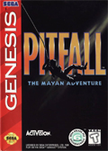Pitfall: The Mayan Adventure Genesis cover