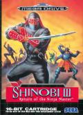 Shinobi 3: Return of the Ninja Master Genesis cover