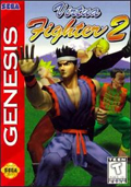 Virtua Fighter 2 Genesis cover