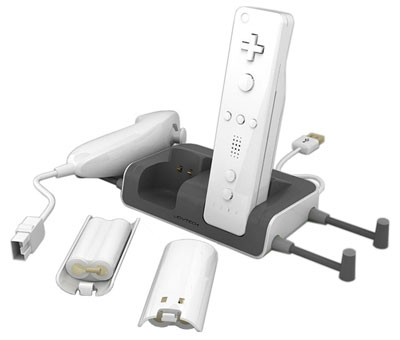 Wiimote recharger