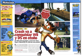 Crash of the Titans Wii Used