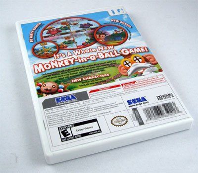 Game case back