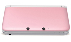 Pink 3DS XL back for Valentine's